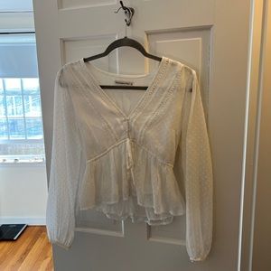 White Abercrombie Shirt